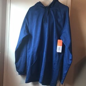 NWT Men’s Blue Large/Tall Hooded Sweatshirt